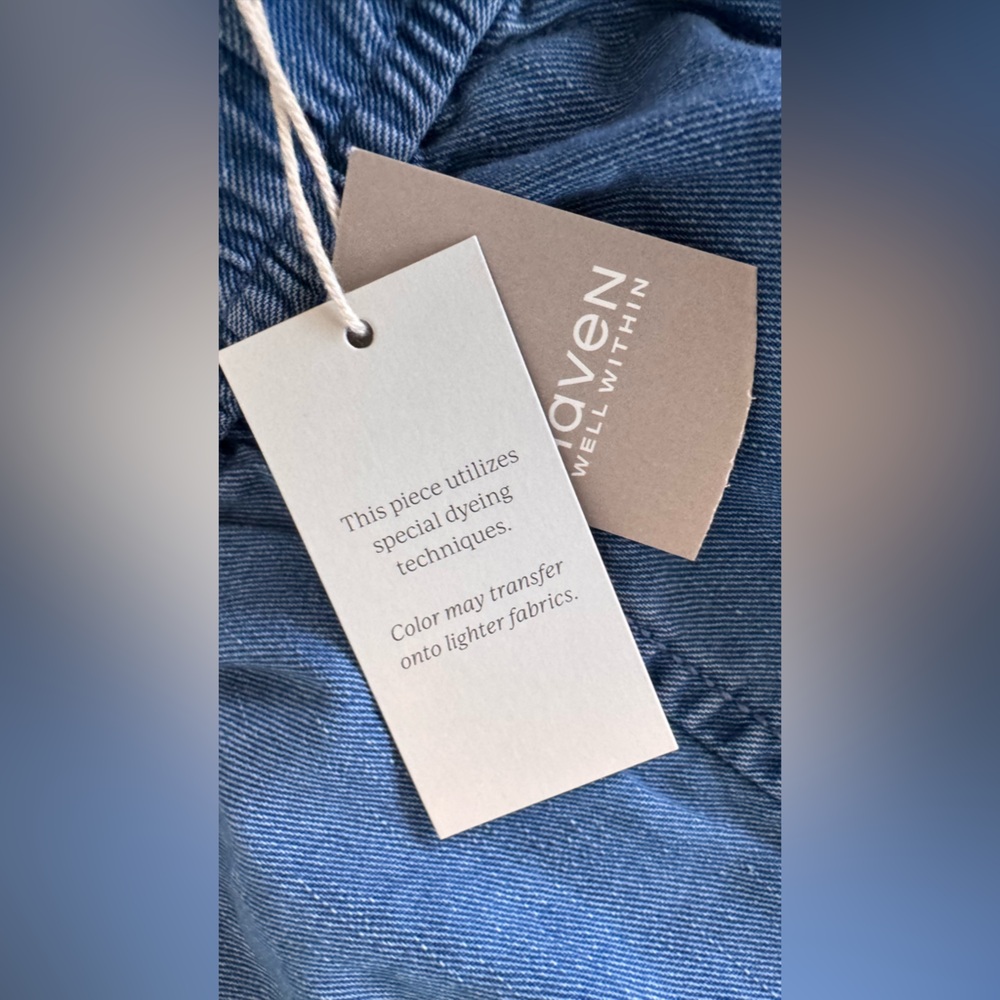 Haven Well Within Drawstring Cotton Pants. NWT Sz M - Picture 3 of 16
